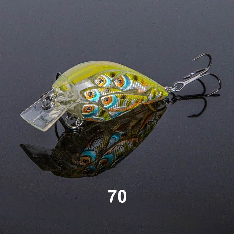 NOEBY 60mm Crankbait Wobbler - Fish & Cheaps | Fishing & Outdoor Gear