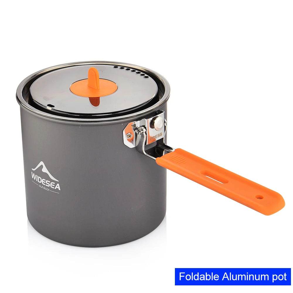 Widesea 1.6L Folding Pot — Compact Camp Cookware - Fish & Cheaps | Fishing & Outdoor Gear