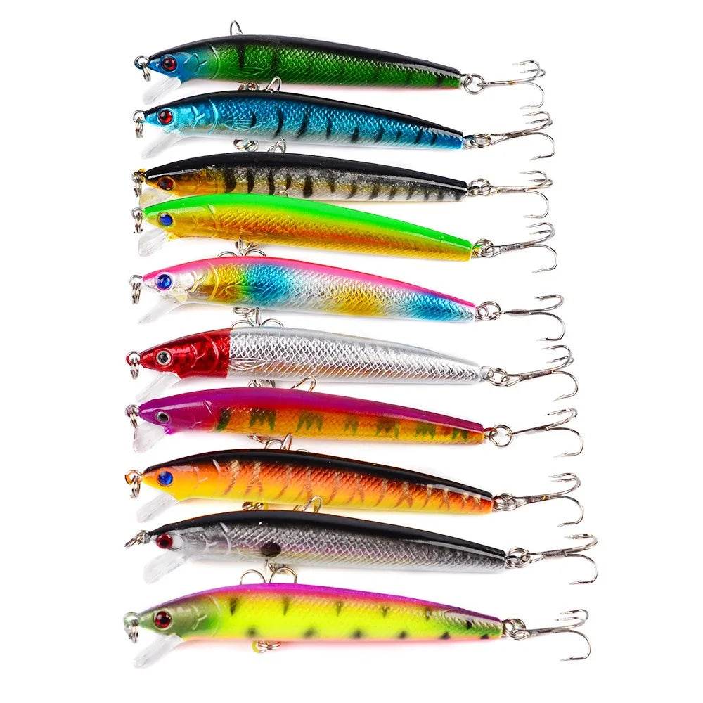 PROBEROS 10-Colour Floating Minnow Lure - Fish & Cheaps | Fishing & Outdoor Gear