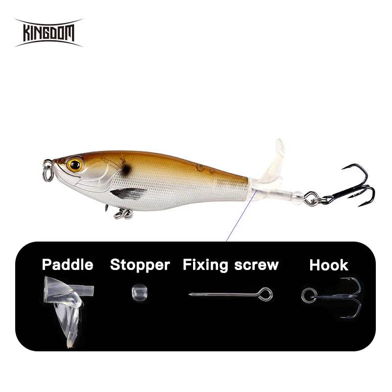Kingdom Propeller Topwater Pencil Lure - Fish & Cheaps | Fishing & Outdoor Gear