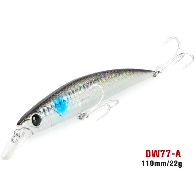 TSURINOYA 110S Long Casting Sinking Minnow - Fish & Cheaps | Fishing & Outdoor Gear