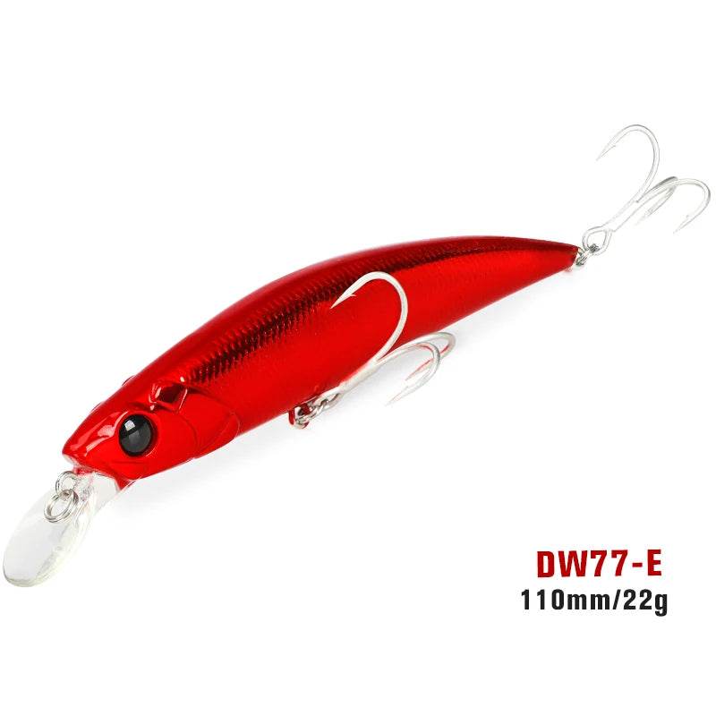 TSURINOYA 110S Sinking Minnow – DW77 New Colour - Fish & Cheaps | Fishing & Outdoor Gear
