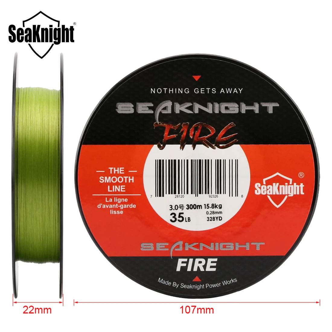 SeaKnight FIRE Series PE Fishing Line – 150M/300M Ultra-Casting - Fish & Cheaps | Fishing & Outdoor Gear