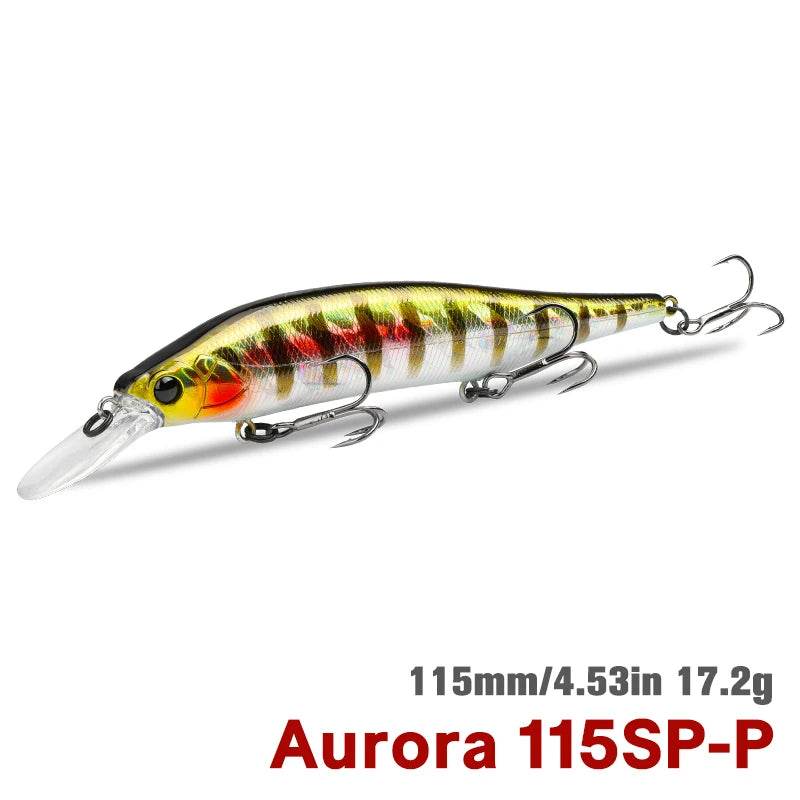 TSURINOYA 115SP Suspending Minnow Lure - Fish & Cheaps | Fishing & Outdoor Gear