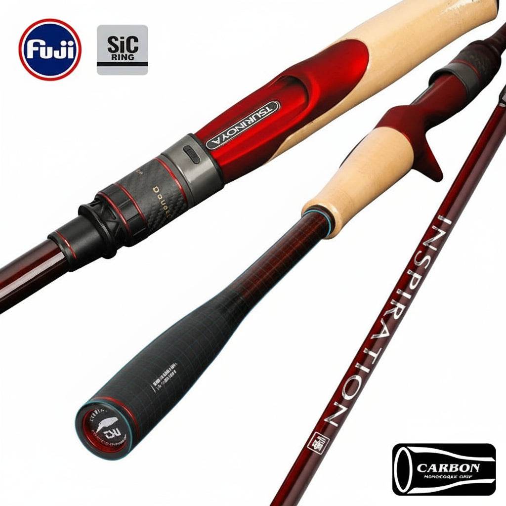 TSURINOYA Inspiration Carbon Spinning Rod - Fish & Cheaps | Fishing & Outdoor Gear