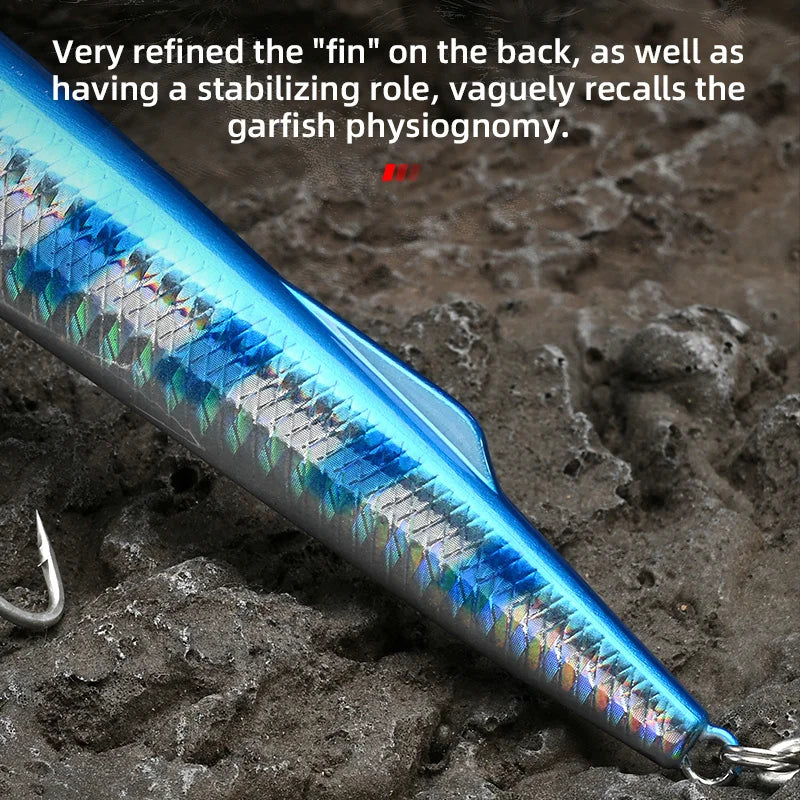 ALLBLUE SPRINT 195S Sinking Minnow Longcast Jerkbait Fishing Lure 195mm 35G Off Shore Saltwater Sea Bass Artificial Bait Tackle
