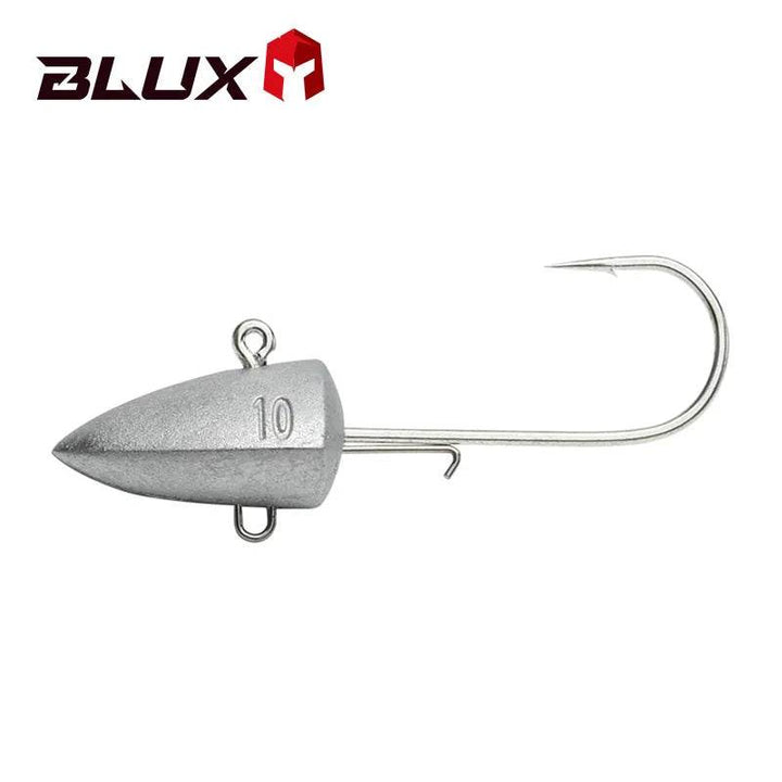 BLUX Dart Jighead Fishhooks – Versatile Weighted Lure Hooks - Fish & Cheaps | Fishing & Outdoor Gear