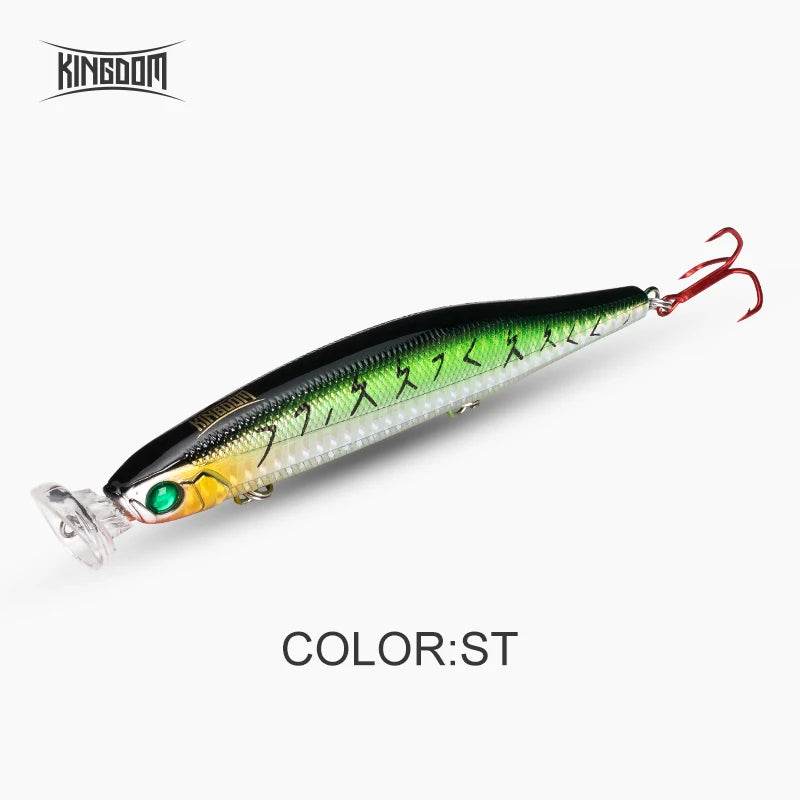 Kingdom Floating Jerk Minnow & Popper Lure - Fish & Cheaps | Fishing & Outdoor Gear