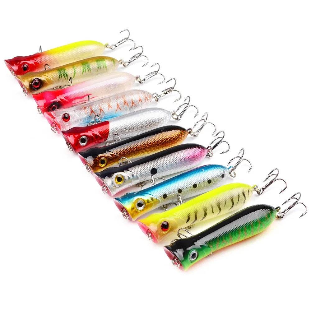 PROBEROS 8cm Top Water Popper Lure - Fish & Cheaps | Fishing & Outdoor Gear