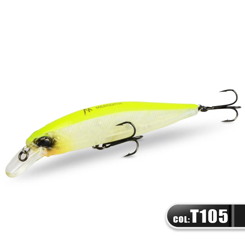 MEREDITH JERK MINNOW 100F 14g Floating Wobbler