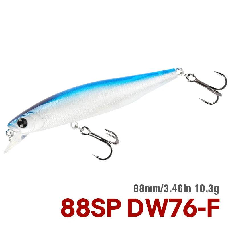 TSURINOYA 88SP Suspending Minnow – Long Casting - Fish & Cheaps | Fishing & Outdoor Gear