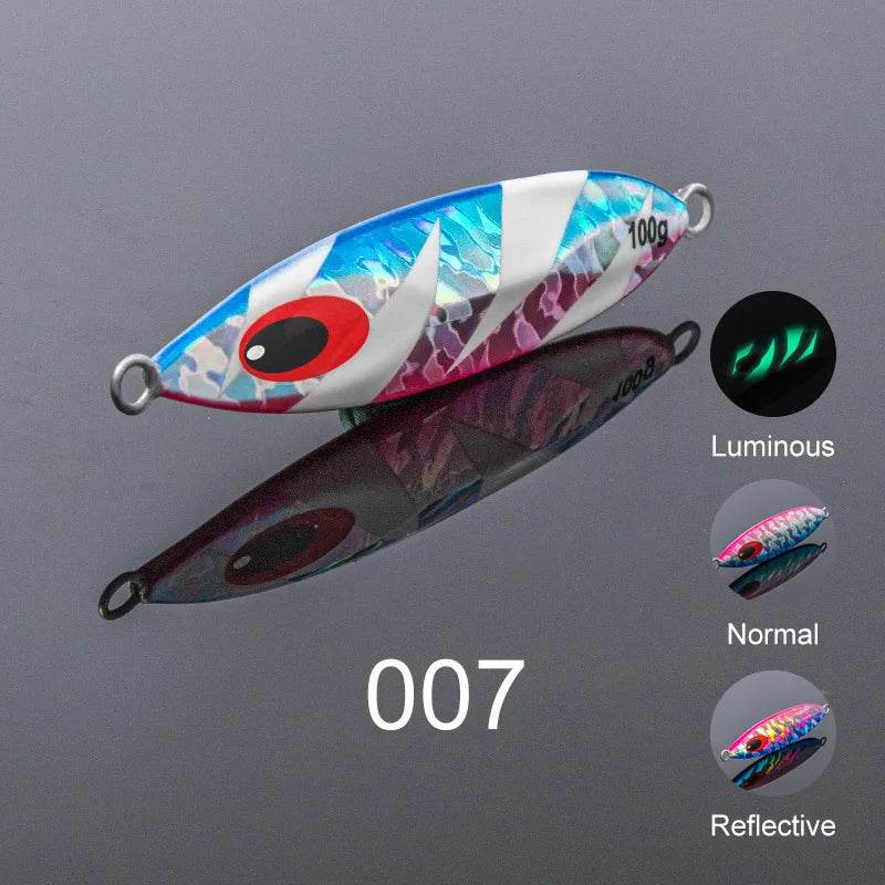 NOEBY Metal Jig – Slow Jigging Spoon Lure - Fish & Cheaps | Fishing & Outdoor Gear