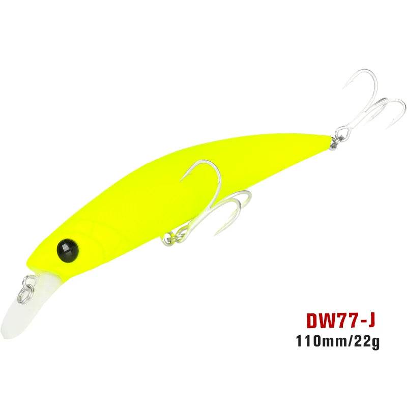 TSURINOYA 110S Sinking Minnow – DW77 New Colour - Fish & Cheaps | Fishing & Outdoor Gear