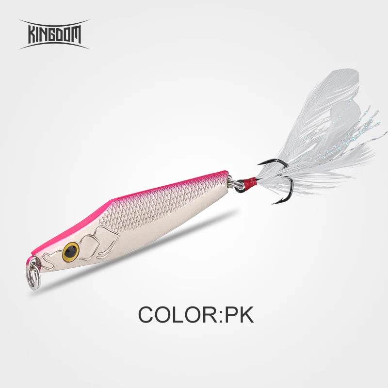 Kingdom Metal Jig Baits – Sinking Lures for Shore Cast - Fish & Cheaps | Fishing & Outdoor Gear