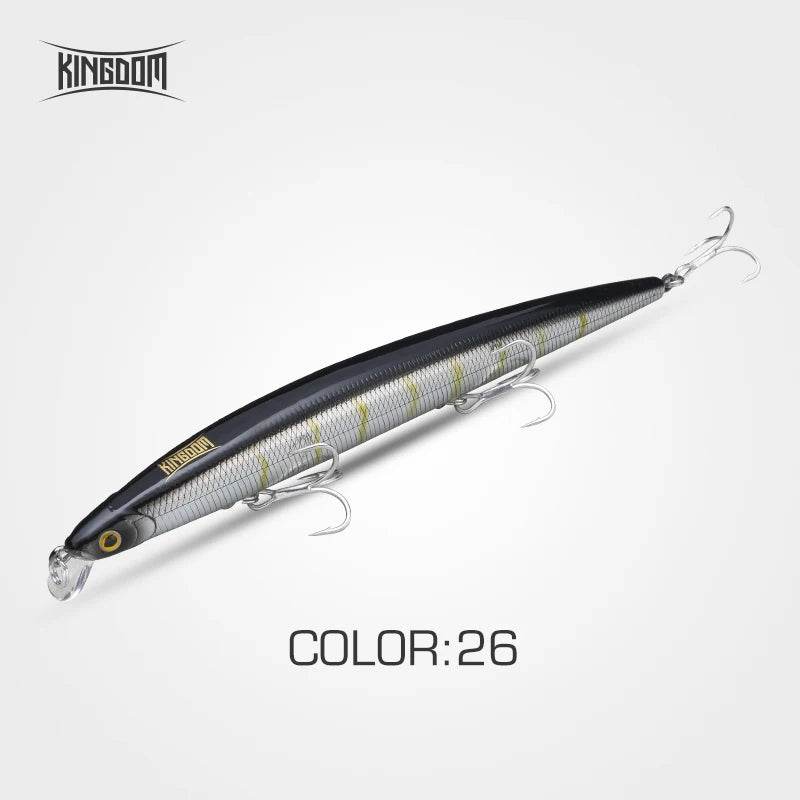 Kingdom Long Casting Minnow – Distance & Versatility - Fish & Cheaps | Fishing & Outdoor Gear