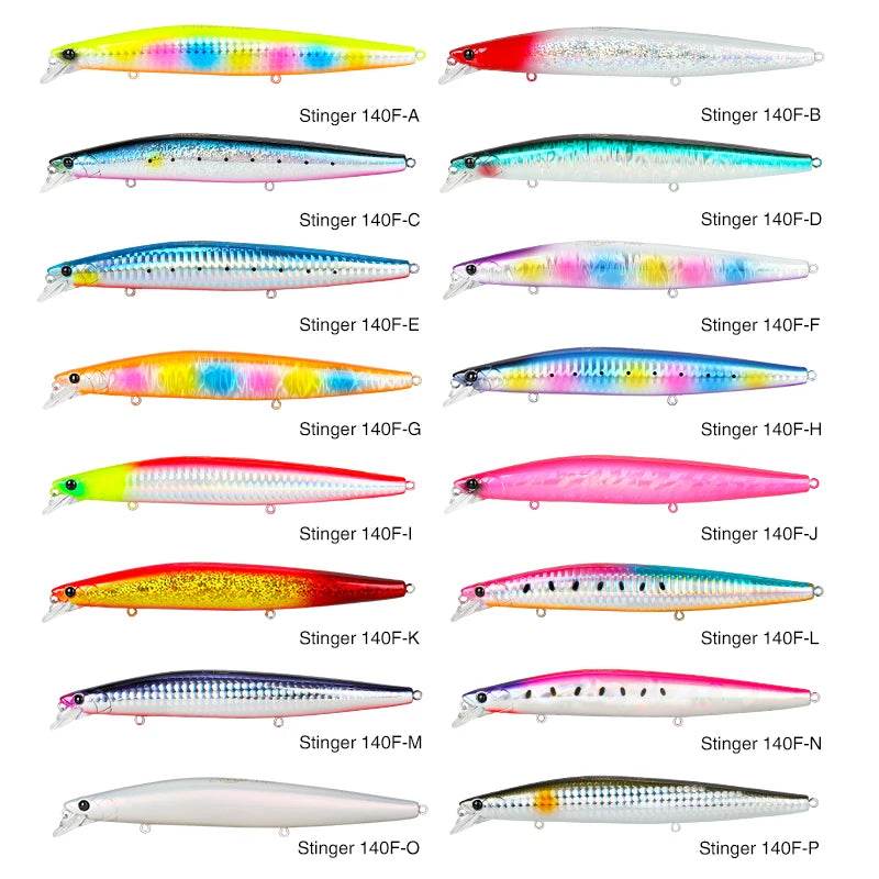 TSURINOYA 140F Ultra-Long Casting Minnow - Fish & Cheaps | Fishing & Outdoor Gear