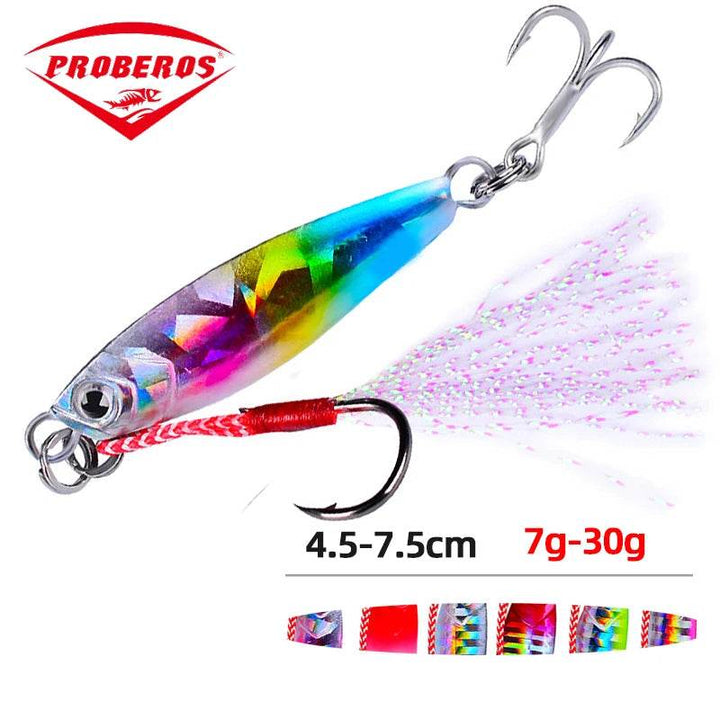 PROBEROS Lead Fish Jig – Versatile Metal Fishing Lure - Fish & Cheaps | Fishing & Outdoor Gear