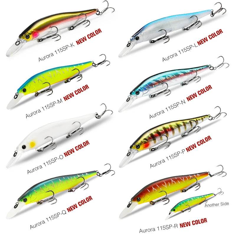 TSURINOYA 115SP Suspending Minnow Lure - Fish & Cheaps | Fishing & Outdoor Gear
