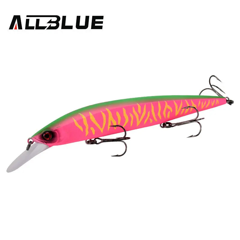 ALLBLUE SHANKS 130MR SP Fishing Lure Suspend Jerkbait 23g Weight Moving Systerm Long Cast Wobbler 2.5m Minnow Bass Pike Tackle