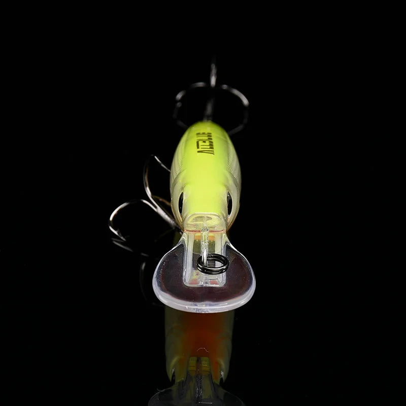 ALLBLUE OSPPEY 110F Trolling Minnow 110MM 16.2G Fishing Lure Floating Wobbler Pike Crank Artificial Bait Depth 1.5-2.5M Tackle