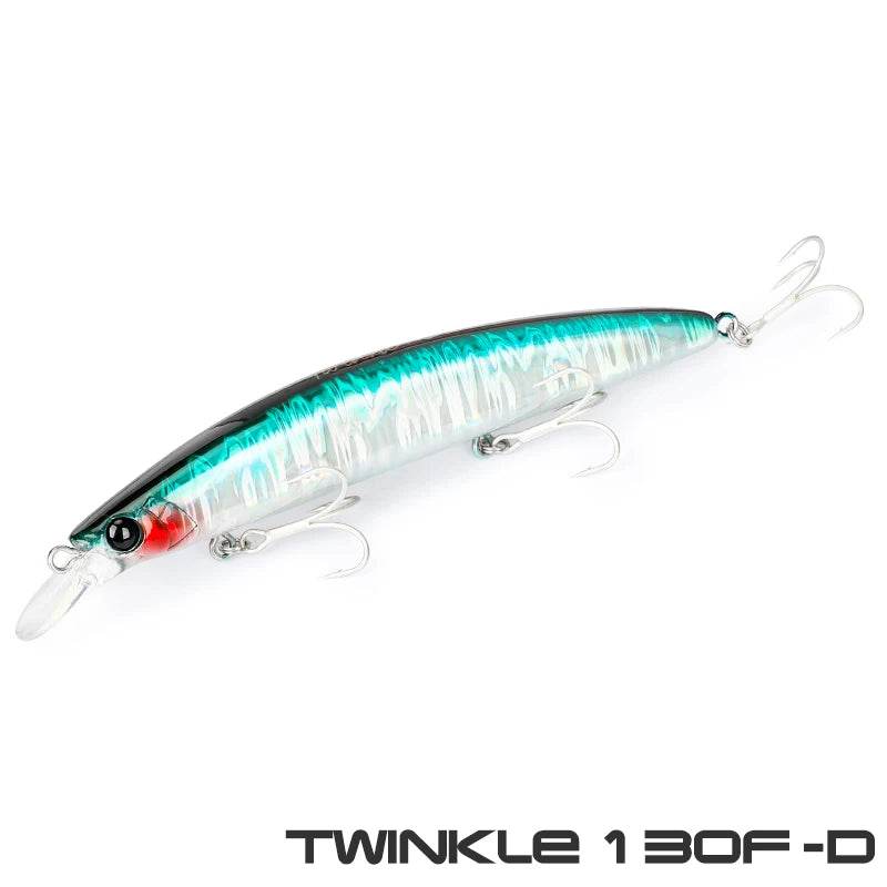 TSURINOYA Twinkle 130F Floating Minnow Lure - Fish & Cheaps | Fishing & Outdoor Gear