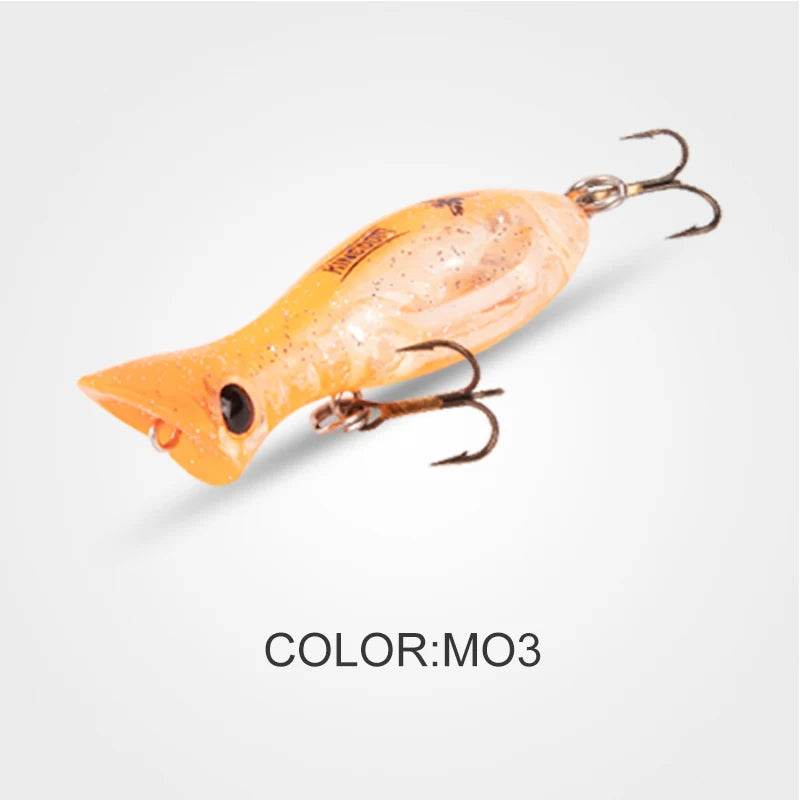 Kingdom Mini Popper Fishing Lure – 50mm Precision Bait - Fish & Cheaps | Fishing & Outdoor Gear