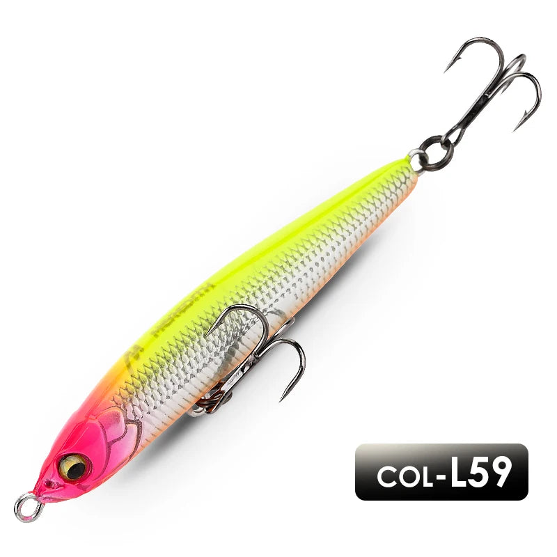 MEREDITH Jerk Pencil Sinking Fishing Lure Wobbler Bass Fish Tackle Lures Fishing Accessories Saltwater Lures Trolling Fish Bait