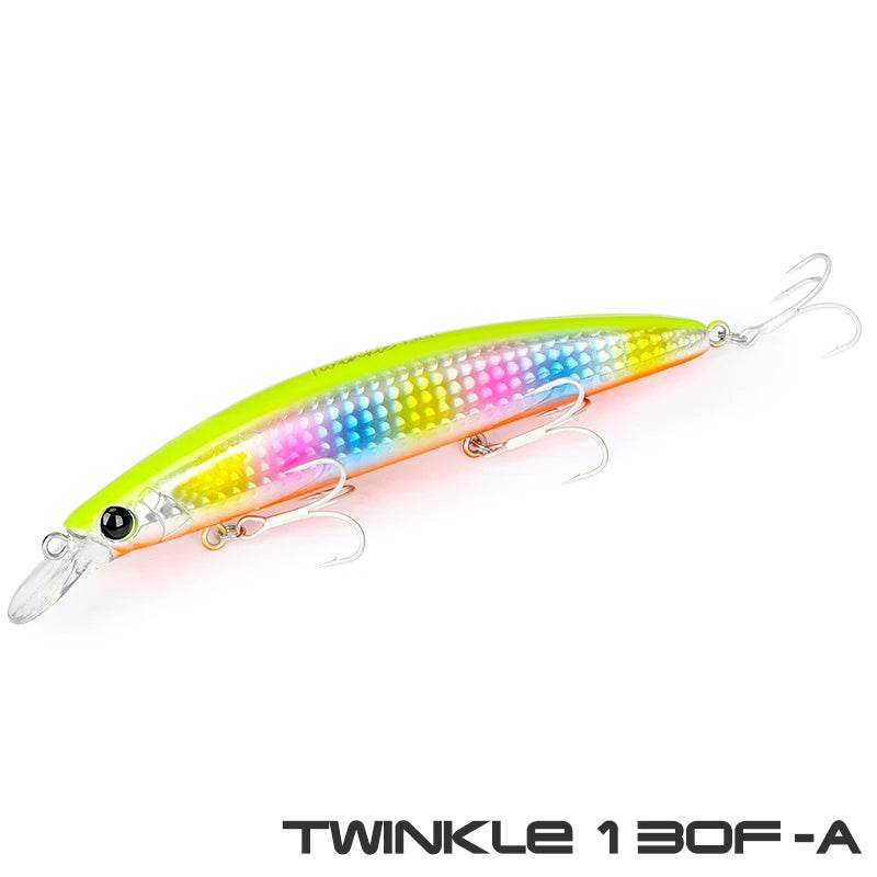TSURINOYA Twinkle 130F Floating Minnow Lure - Fish & Cheaps | Fishing & Outdoor Gear