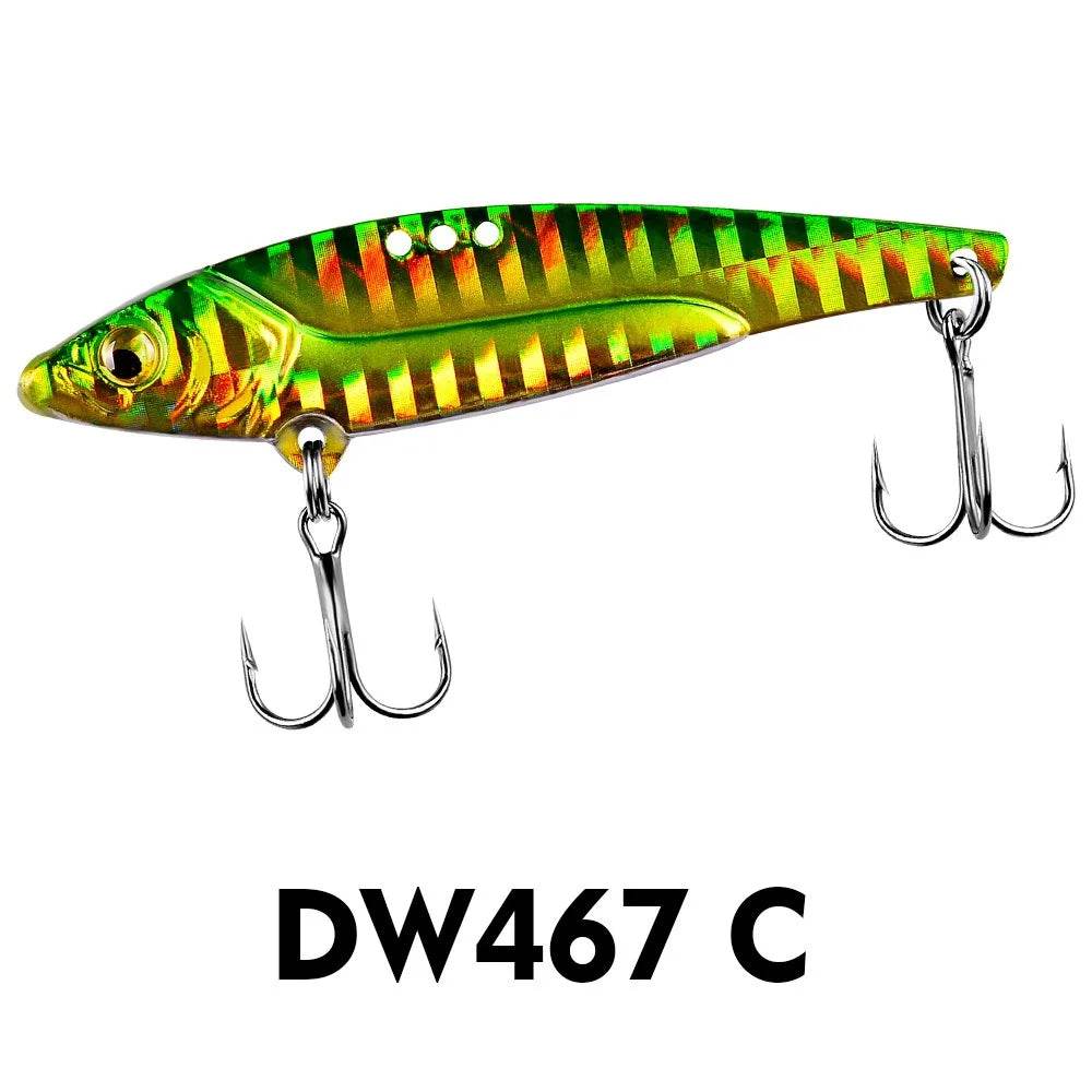 PROBEROS Metal Vib Blade Lure – Ultra-Realistic Vibe Bait - Fish & Cheaps | Fishing & Outdoor Gear