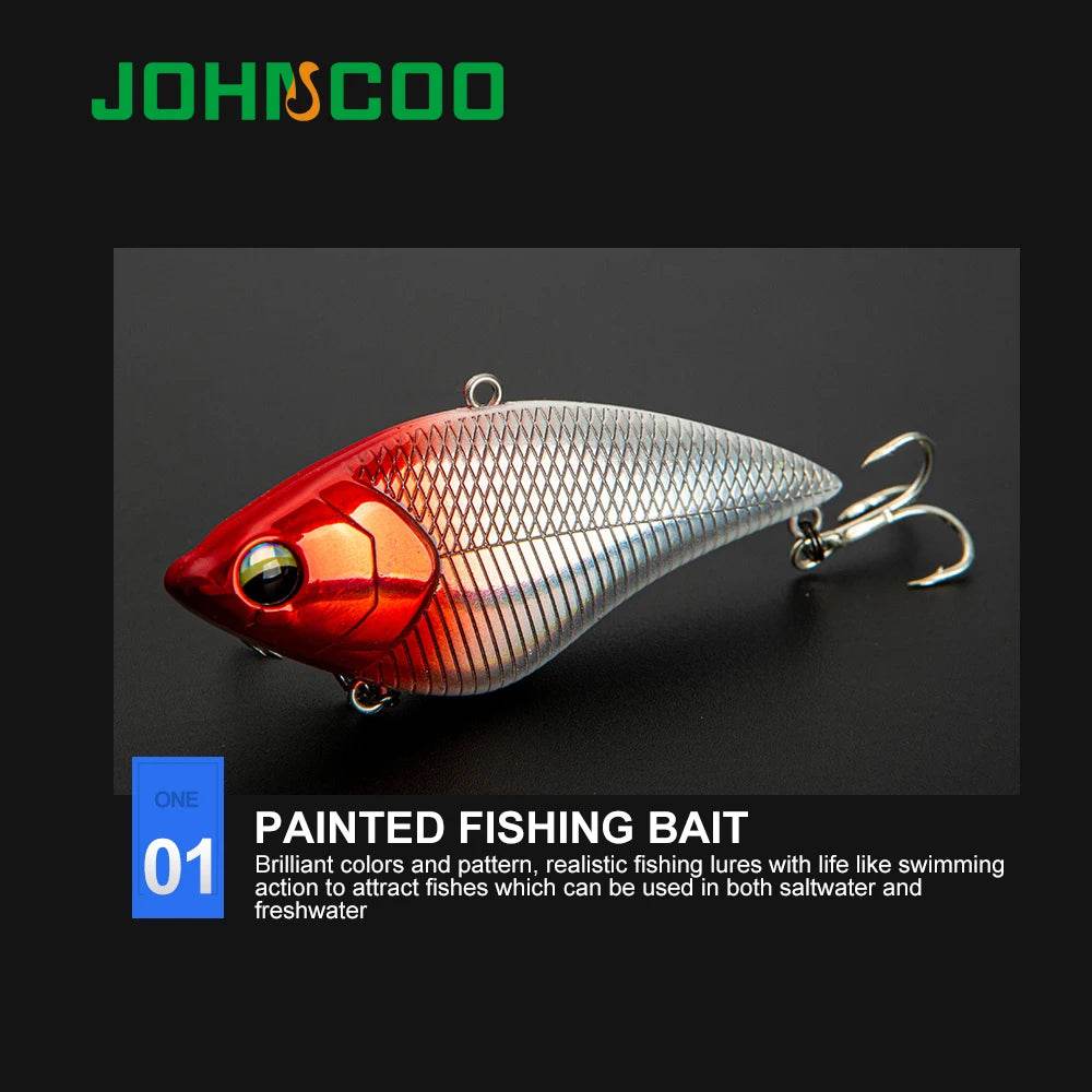 JOHNCOO 70S Sinking VIB – Hard Winter Fishing Lure - Fish & Cheaps | Fishing & Outdoor Gear