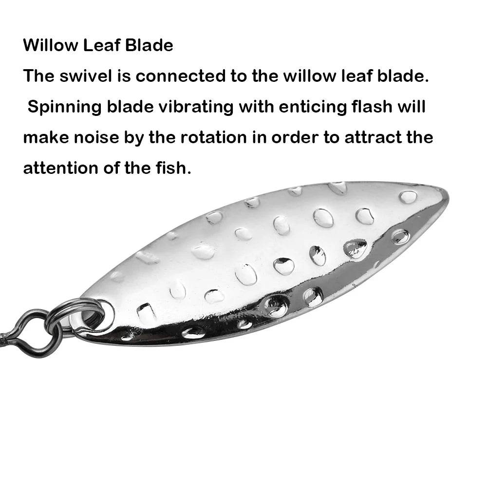 JOHNCOO Willow Blade Jig Head Hooks – 3 Pack - Fish & Cheaps | Fishing & Outdoor Gear