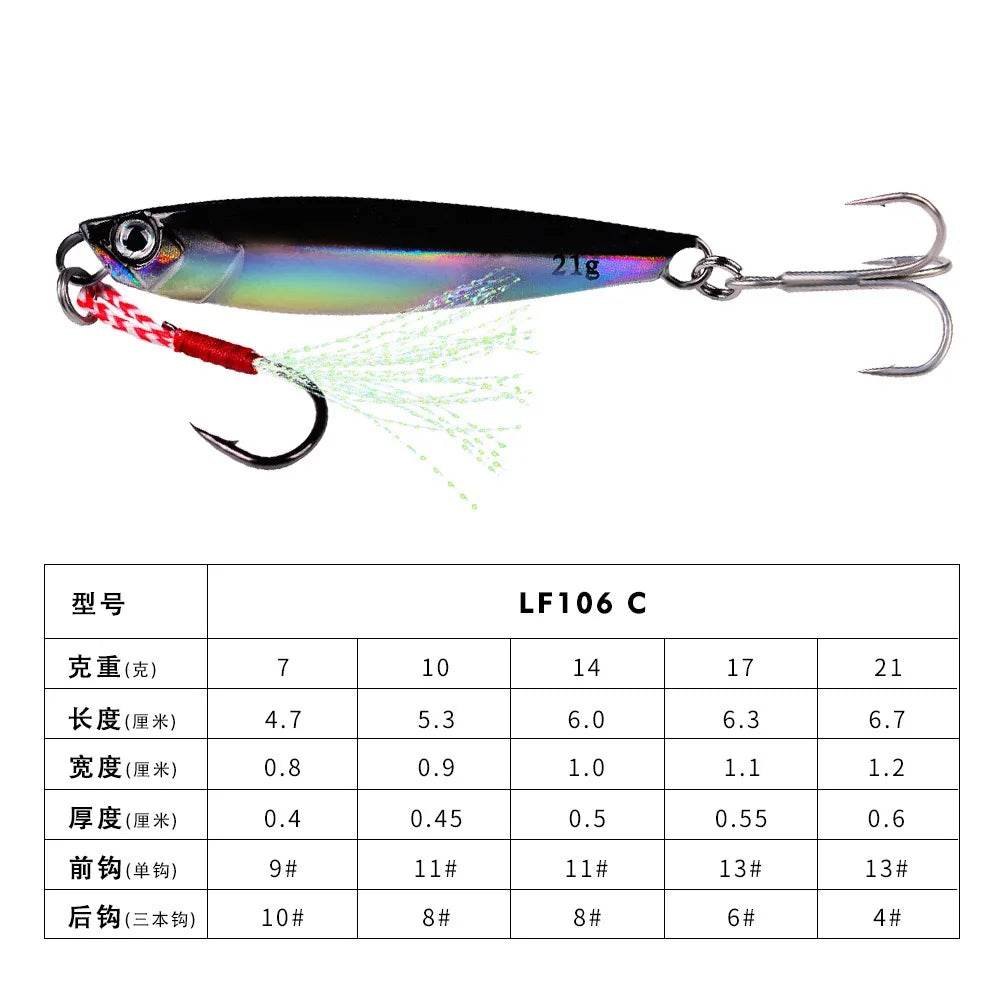 PROBEROS Metal Jig Fishing Lure - Fish & Cheaps | Fishing & Outdoor Gear