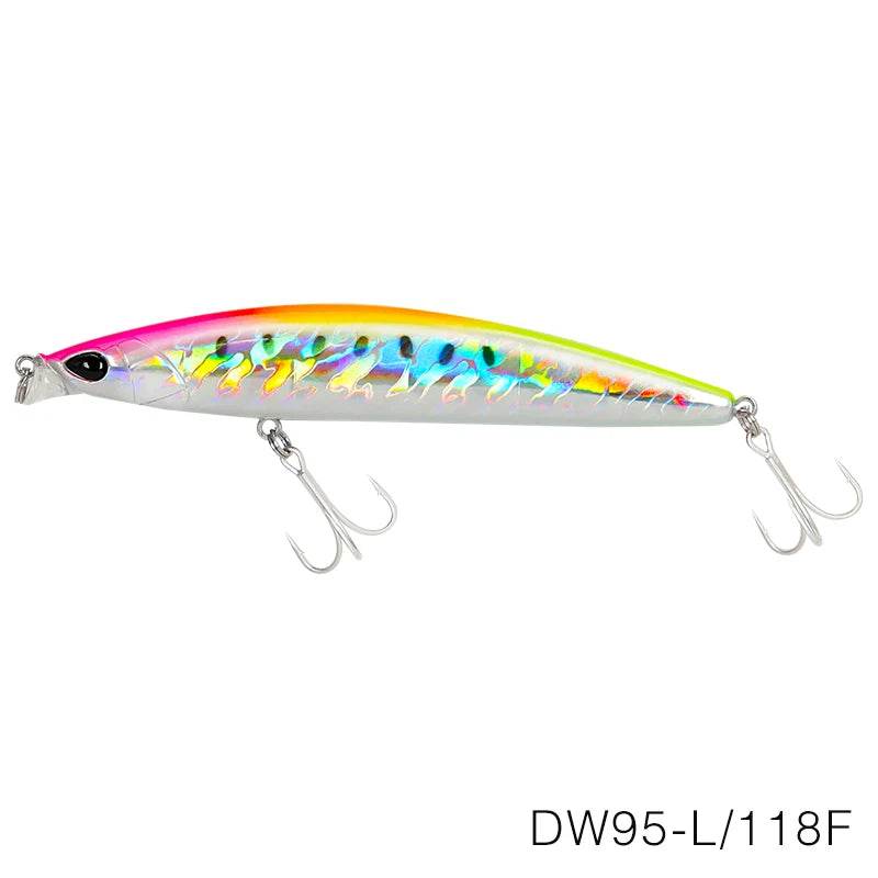 TSURINOYA DW95 118F Shallow Floating Minnow - Fish & Cheaps | Fishing & Outdoor Gear