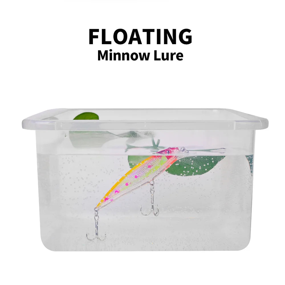 13.4g11cm Swimbaits Bass Big Fish Crankbaits Fishing Lure  Floating Depth: 0.6-1.8m Wobblers for Pike Minnow Lure Fishing Tackle