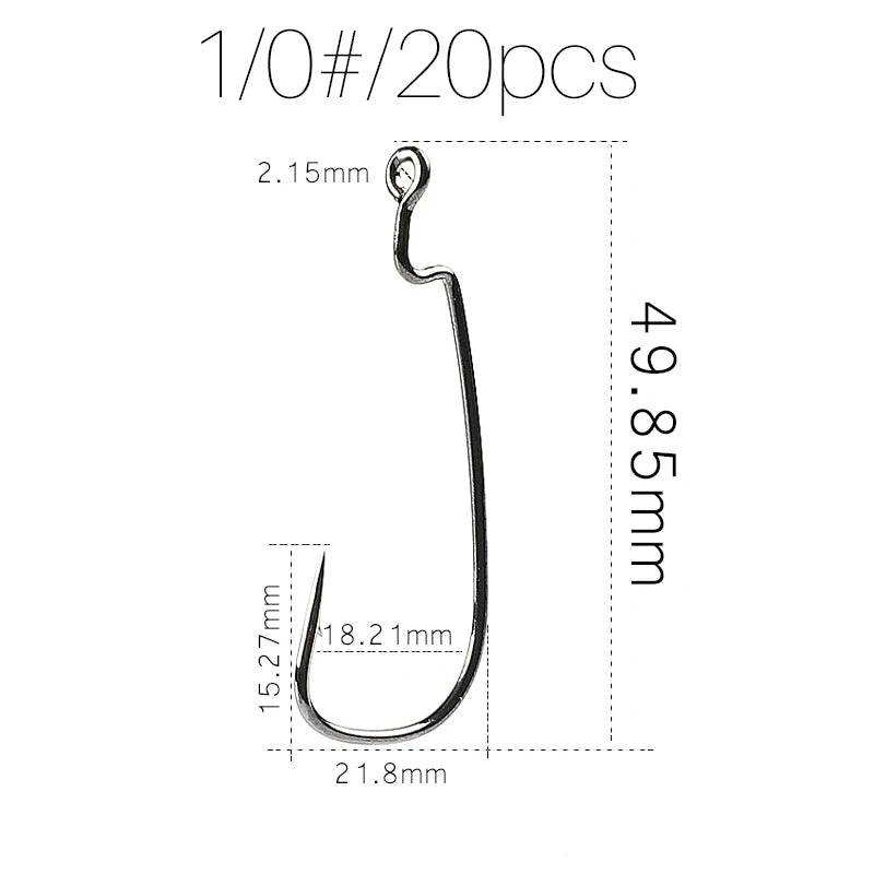 Supercontinent Offset Carbon Steel Crank Hooks – Big Rings - Fish & Cheaps | Fishing & Outdoor Gear
