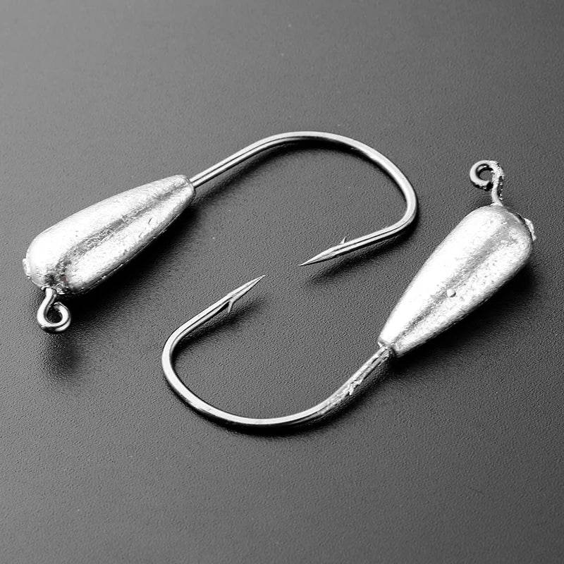 JOHNCOO Water Drop Jig Head Hooks - Fish & Cheaps | Fishing & Outdoor Gear