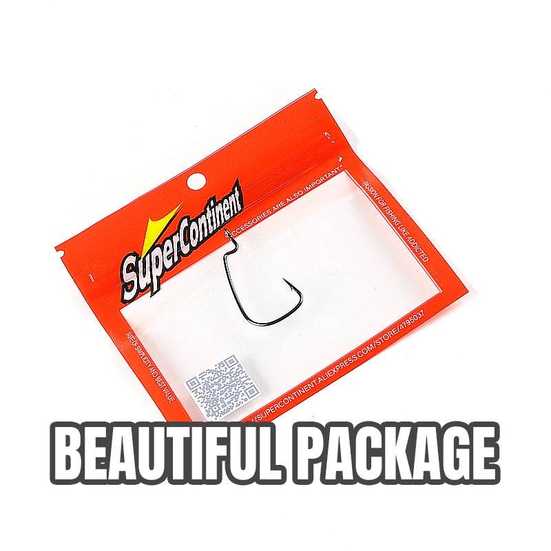 Supercontinent Offset Carbon Steel Crank Hooks – Big Rings - Fish & Cheaps | Fishing & Outdoor Gear