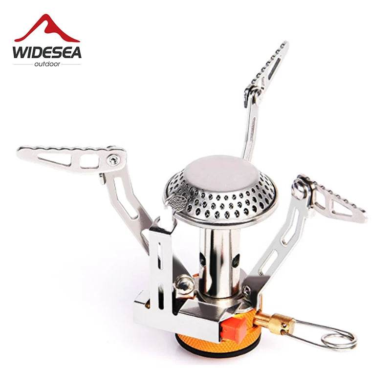 Widesea Foldable Titanium Camping Gas Stove - Fish & Cheaps | Fishing & Outdoor Gear