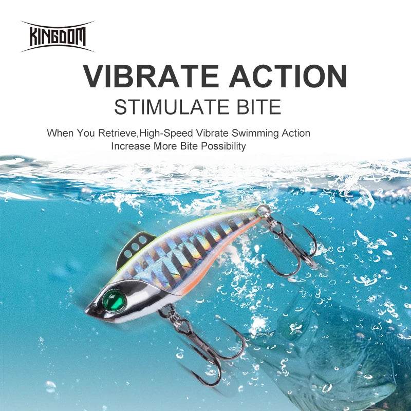Kingdom Sinking VIB Fishing Lure – Vibrant Hard Bait Action - Fish & Cheaps | Fishing & Outdoor Gear
