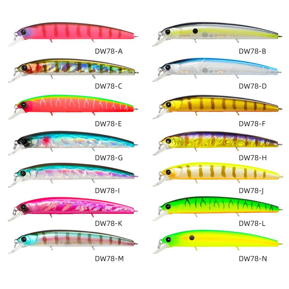 TSURINOYA 92SP Suspending Minnow – DW78 - Fish & Cheaps | Fishing & Outdoor Gear