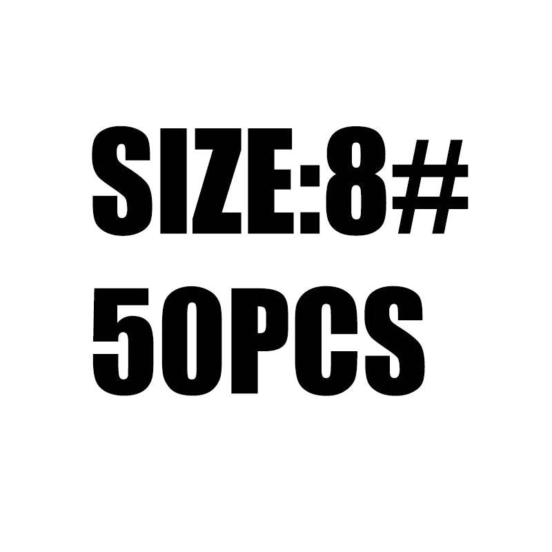 Supercontinent 50PCS Pike Fishing Swivels & Connector Pins - Fish & Cheaps | Fishing & Outdoor Gear