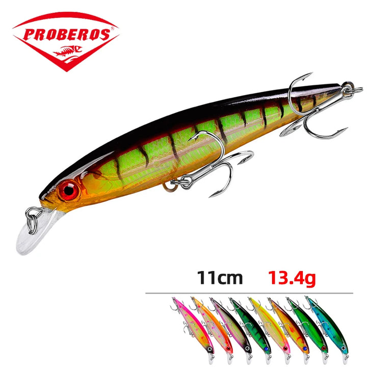 13.4g11cm Swimbaits Bass Big Fish Crankbaits Fishing Lure  Floating Depth: 0.6-1.8m Wobblers for Pike Minnow Lure Fishing Tackle
