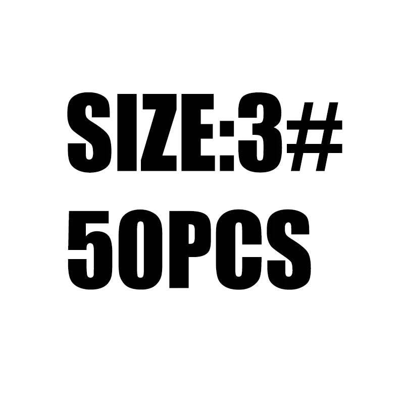 Supercontinent 50PCS Pike Fishing Swivels & Connector Pins - Fish & Cheaps | Fishing & Outdoor Gear