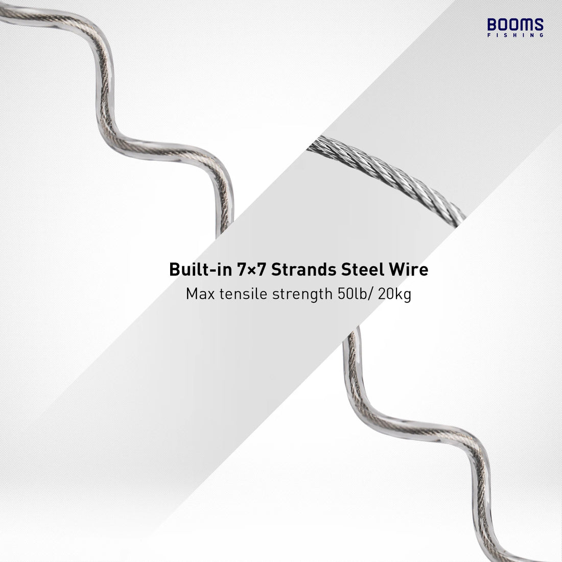 Booms Fishing T02RB1 Rod & Paddle Tether Set