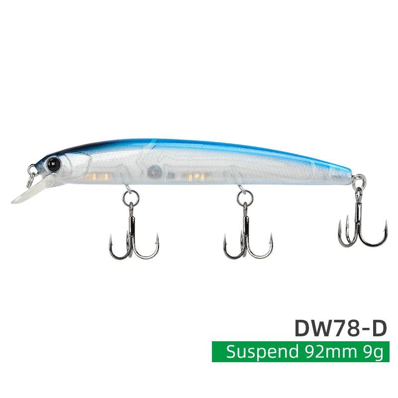 TSURINOYA 92SP Suspending Minnow – DW78 - Fish & Cheaps | Fishing & Outdoor Gear