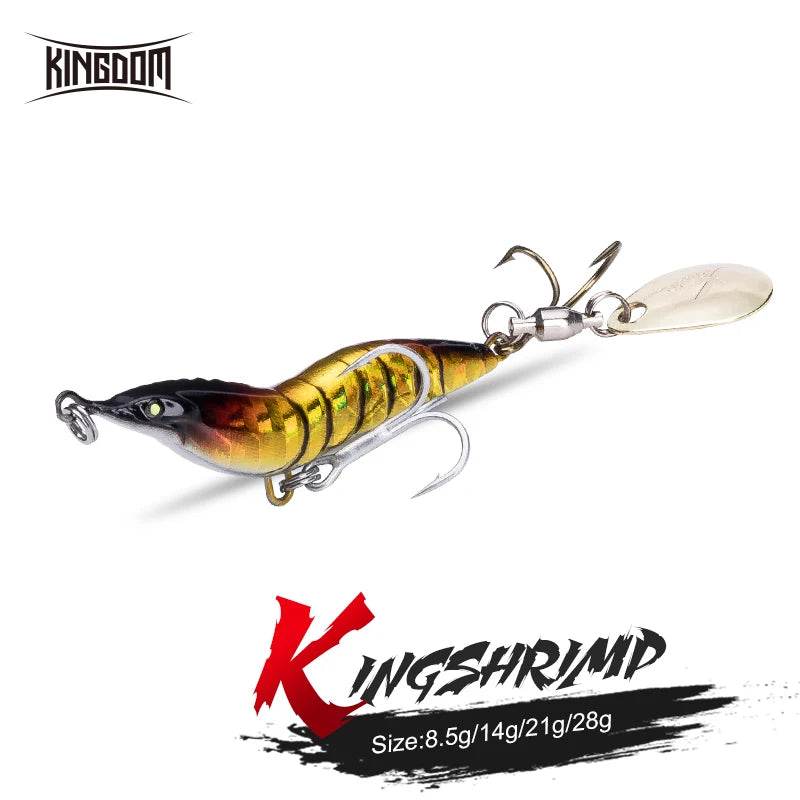 Kingdom Simulation Shrimp Lure – Bionic Spinner Jig - Fish & Cheaps | Fishing & Outdoor Gear