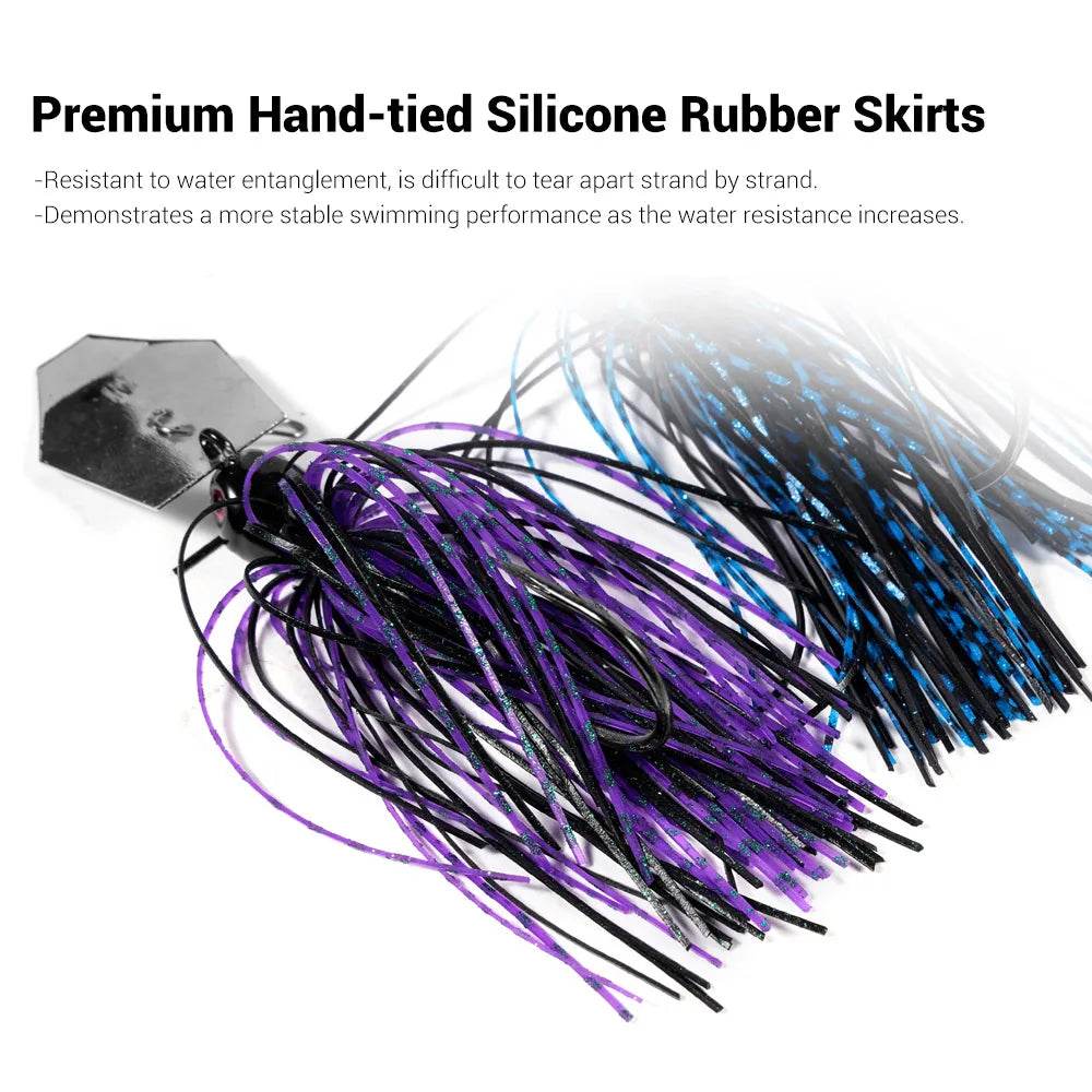 NOEBY Chatterbait Bladed Jig Lure - Fish & Cheaps | Fishing & Outdoor Gear