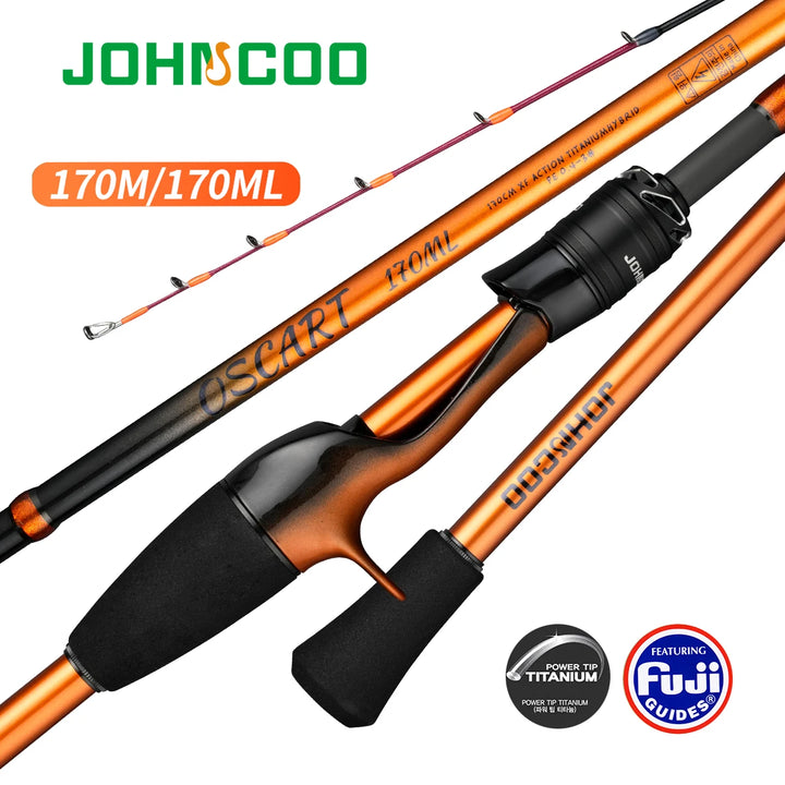 Johncoo Fishing Rod for Casting Jigging
