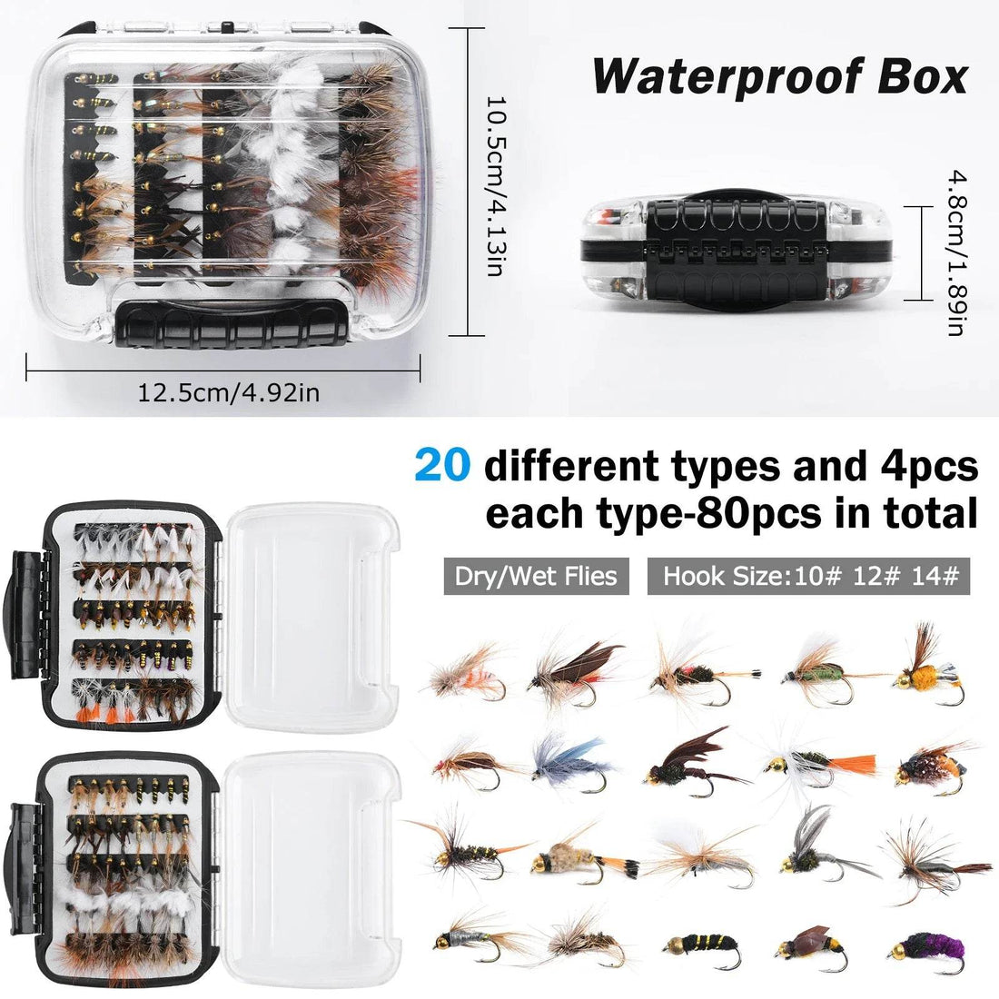 Goture 9FT Travel Fly Fishing Rod Combo - Fish & Cheaps