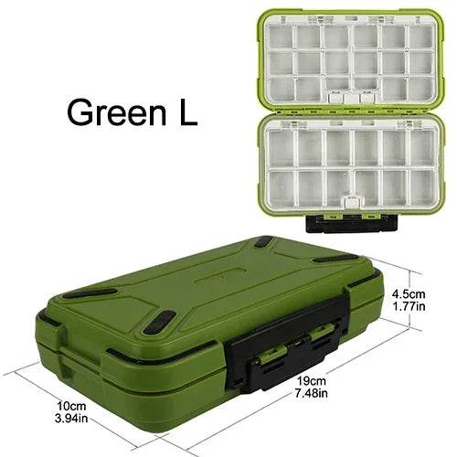 Goture Waterproof Double Side Tackle Box - Fish & Cheaps | Fishing & Outdoor Gear